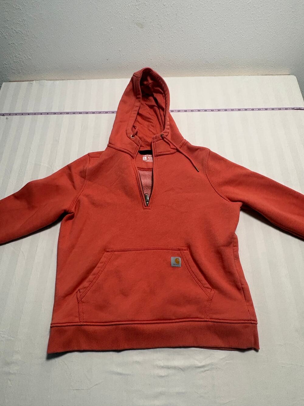 Carhartt Relaxed Fit Quarter-Zip Hoodie (Kids Large 12–14)